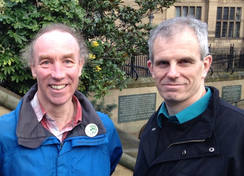 Cllrs Douglas Johnson and Rob Murphy