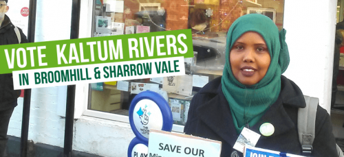 Vote Kaltum Rivers in Broomhill & Sharrow Vale