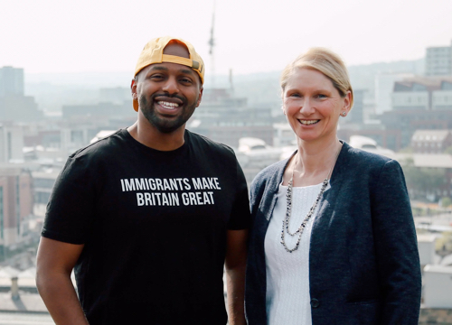 Magid Magid and Alison Teal