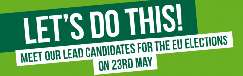 Let's do this! Meet our lead candidates for the EU Elections on 23rd May