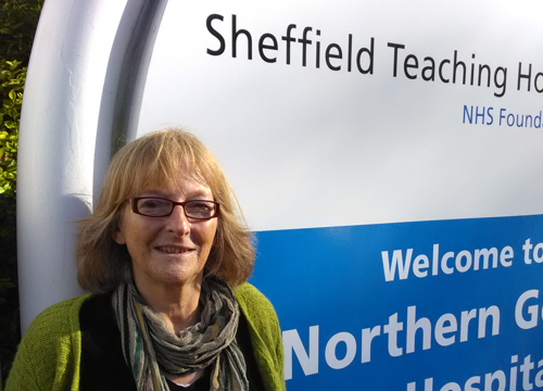 Christine Gilligan Kubo at the Northern General Hospital