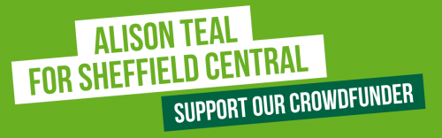 Alison Teal for Sheffield Central - Support our Crowdfunder