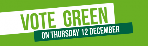 Vote Green on Thursday 12 December