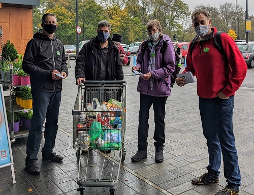 Gleadless Valley Greens with groceries to deliver