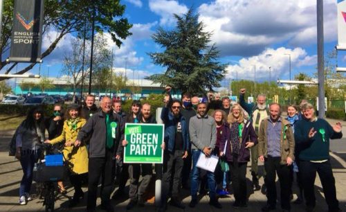 Green Praty members celebrate election successes