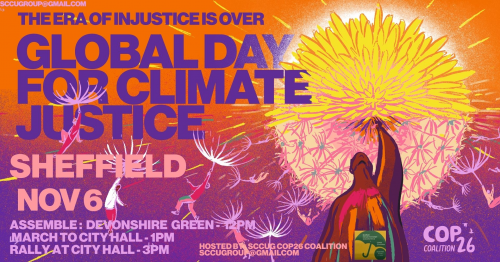 COP26 Rally poster