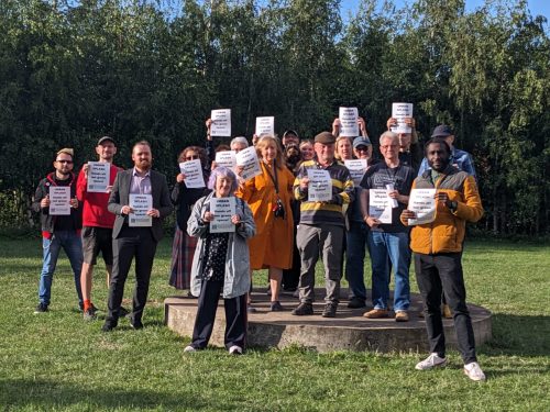 Residents at Park Hill campaign to save their green spaces