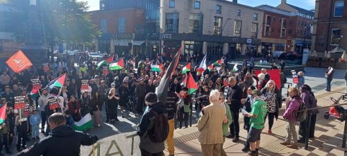 Justice for Palestinians Demonstration 14th Oct 2023