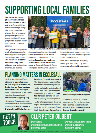 Ecclesall Winter Newsletter 2025 Page 2