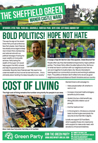 Manor Castle Autumn 2025 newsletter