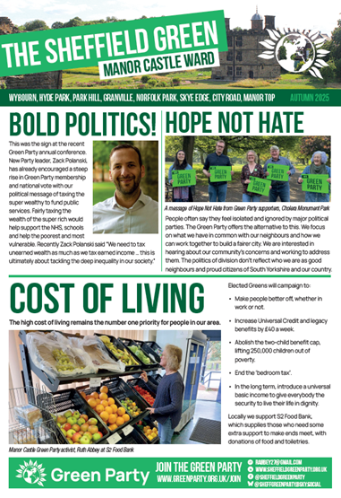 Manor Castle Autumn 2025 newsletter