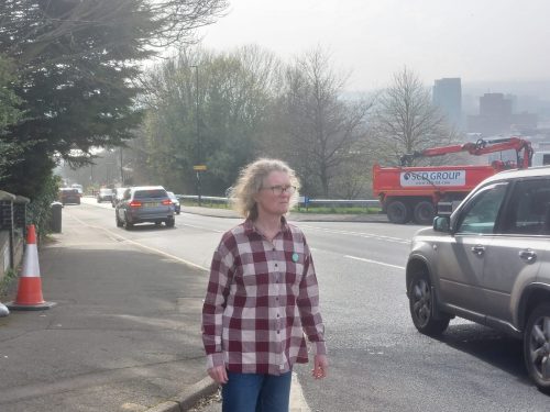 Ruth Abbey on Shrewsbury Road