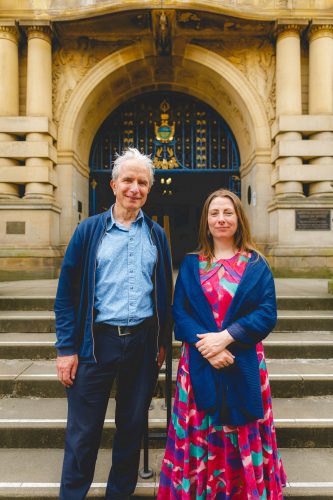 Cllrs Toby Mallinson and Tessa Lupton